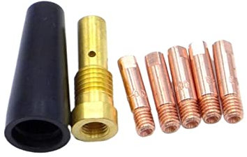 YELEMEABHB 21PCS Nozzle Tips For Century FC90 Flux-Cored Wire Feed 030/035 0.8mm MIG Welder Nozzle K3493-1 Torch Welding Accessories Welding nozzle(One Size)