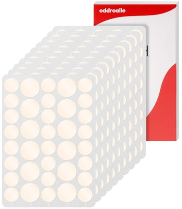 Parches Hidrocoloides Invisibles Anti-Acné - Pimple Patches impermeables y transpirables, Absorción potente sin residuos, Tratamiento granos, 10MM & 12MM (360 acne patch)