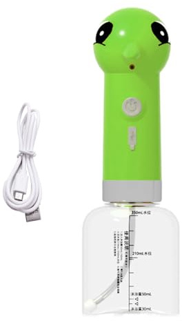 Youany Electric Foaming Shampoo Dispenser for Dog,Pet Shampoo Mixing Bottle for Cleaning - Rechargeable Pet Shower Sprayer Foamer Attachment for Bathroom Bathtub Toilet Tub