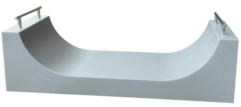 Xgdsnly Finger Skateboard Ramp Kit Mini Rampe Skateboard Accessoires de Skateboard Parc pour Doigts Jouet Éducatif Favorisant La Concentration Matière Résista, U Ramp
