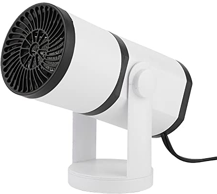 Baceyong Calefactor Coche, 24 V 2 en 1 Calefacción y refrigeración parabrisas desempañador, 360 grados de rotación desempañador