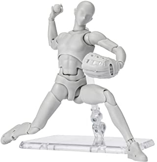 Tamashii Nations – S.H.Figuarts – Body-Kun Sports Edition DX Set (Grå Color ver.)