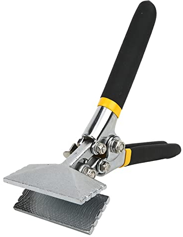 Blech-Handsäumer, Metallbiegezange, Rutschfester Griff, Gerade Backen, Blechbiegewerkzeuge, Blechschneider Zum Glätten von Metall (Gerade)