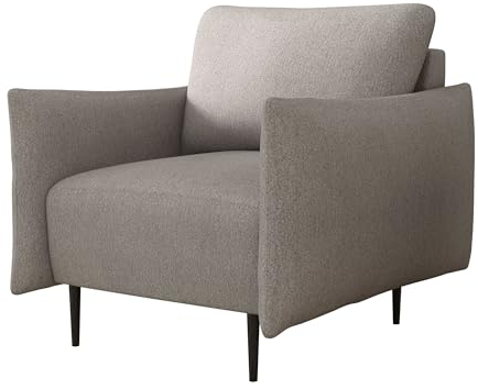Mirjan24 Sessel Larow, Polstersessel mit schmale Armlehne Relaxsessel Ohrensessel Hochwertiges Armsessel Einzelsessel Loungesessel (Velo 623)