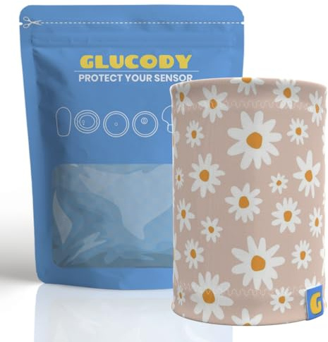 GLUCODY Freestyle Sensor Free 2 Armband / Suitable for All Sensors / Soft and Comfortable Diabetes Sensor Armband / Free Elastic and Breathable Freestyle Bracelet, Margaritas, XS (15-20cm)