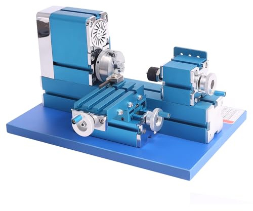 Power metal lathes (36, Watts),Hobby use, small size, mini metal lathes, garage workshop tools,timber metal friendly,XD103mb