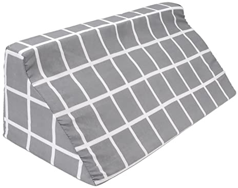 Jeffergarden Cuscino a Cuneo per Letto per Ribaltamento Laterale, Posizionamento per Traversine a Cuneo, Federa per Cuscino in Elevazione per Il Posizionamento della Schiena per Il Recupero degli