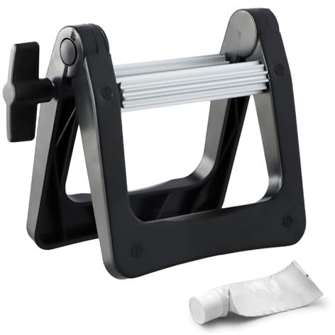Exprimidor Pasta De Dientes Acero Inoxidable Mango De PláStico Toothpaste Squeezer Largo 7.5 Cm Metal Herramientas Dispensadoras