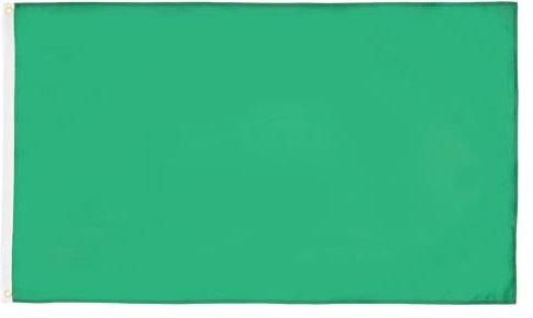 AZ FLAG Bandiera Monocolore Verde 90x60cm - Gran Bandiera Verde 60 x 90 cm Poliestere Leggero - Bandiere