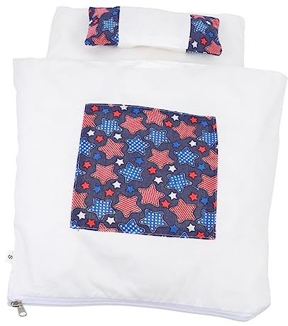 VILLFUL Schlafsack Für Haustiere Für Den Innenbereich Katzenbett Warmes Nest Katzenspielzeug M Und Sterne Bequem Und Atmungsaktiv