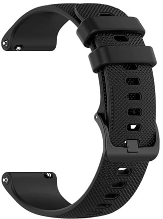 OcioDual Klockarmband, smartklocka med snabbfrigörande silikon, kompatibla med Amazfit, Garmin, Samsung Galaxy Watch, flexibla för män och kvinnor, (20mm-22mm-18mm) Olika färger