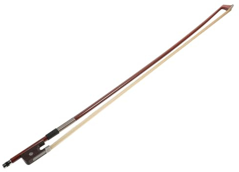 Abaodam Cello Bow 22 Inch with Natural Horsetail Hair Balanced Brazilian Wood Violoncello Practice Bow for Beginner Students
