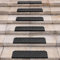 Spurtar 6er Set Gummimatte Treppenstufen Matten Antirutschmatte Treppenteppich Anti-Rutsch Stufenmatte Treppenteppich für Innen Outdoor Teppich Gummimatten 65 x 25cm