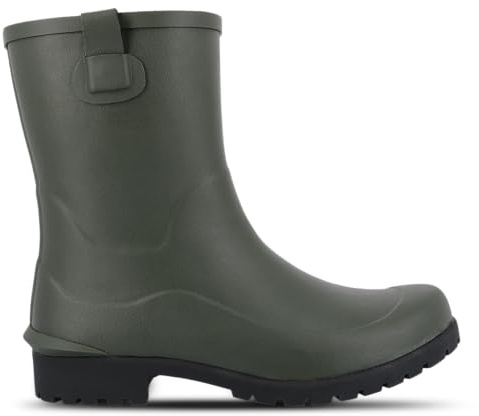 Green Comfort Bottes Caoutchouc Femme Hautes | Bottes de Pluie Femme en Différentes Couleurs (Taille 38)