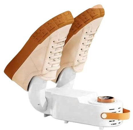 Secador de zapatos de fútbol - Aparato de secado eliminador de olores con temporizador deportivo | Secador rápido con temporizador para zapatillas de Guantes de cuero Zapatillas de viaje