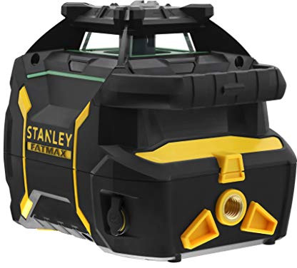 STANLEY FMHT77448-1 Nivel láser rotativo 600m-Verde-Batería de Litio recargable, Altro