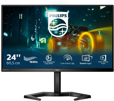 Philips Momentum 24M1N3200VA - 24 Zoll FHD Gaming Monitor, FreeSync Premium, höhenverstellbar (1920x1080, 165 Hz, HDMI, DisplayPort) schwarz