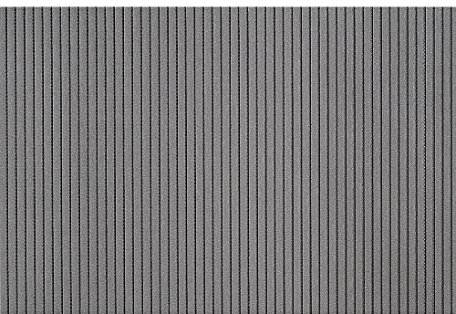 matches21 Badematte rutschfest 100 x 65 cm grau - zuschneidbare Weichschaum Antirutschmatte als Badvorleger - waschbare Weichschaummatte für Bad und Küche