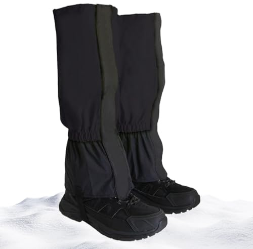 Hiking Gaiters – 2 Paranubi regolabili per le attività all'aria aperta – Protezione per le gambe traspirante per protezione contro le zecche durante le escursioni, arrampicata, alpinismo, viaggi