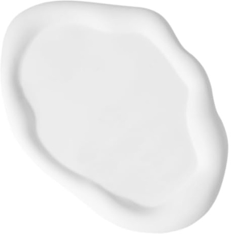 AKOOSY Plateau Décoratif Plateau Photo Unique Artistique en Plâtre Forme Nuage Irrégulier pour Rangement Bijoux et Montres pour Bureau ou Vitrine