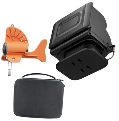 ZYIHNIRB Cámara de Pesca Subacuática con, Cable, Bolsa de Almacenamiento Y Pantalla Impermeable para Pesca en Hielo Y Deportes Acuáticos, 30m