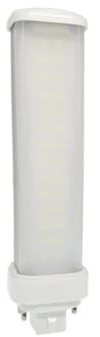 1 ST 4Pin G24Q LED Horisontell 7W 9W 11W PL-ljuslampa G24q-1 G24q-3 PLC-18W PLC-26W CFL-byte CE RoHS-kontakt Glödlampa(WARM WHITE_7W)