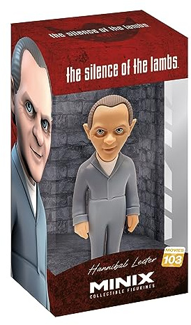 MINIX BANDAI Figura Hannibal Lecter de El Silencio de los Corderos (12 CM) MN11919: Coleccionable para Exhibición. Estatua Detallada. Regalo Ideal para niños y Adultos, Fans del Cine.