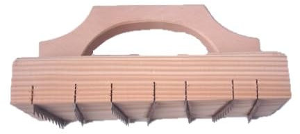 GRATTATUFO PIALLA FRATTONE per TUFO (DENTATURA FINE con Impugnatura AD Arco)