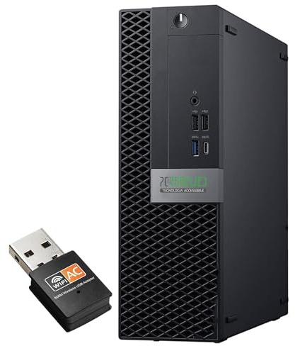 PCRENEWED TECNOLOGIA ACCESSIBILE PcRenewed Desktop-PC Intel I7 6700, leistungsstark, 32 GB RAM, SSD M.2 512 GB, HDMI, Windows 11 Pro – Office 2021 (nur PC)