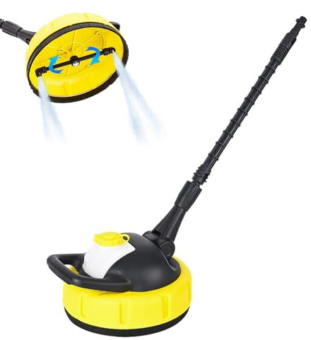 Patio Cleaner Attachment For Karchers | Attachments Patio Cleaner For K1K2-K7 | Patio Cleaner Head | Attachments Patio Cleaner With Foam Pot | Rotating Brush Cleaner For Road, Car, Yard