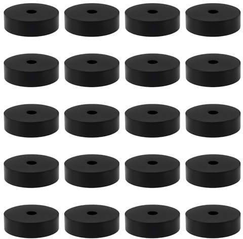 20 Guarnizioni per Rubinetti di Scarico Tipo A 14x2,75x4 Mm per Rubinetti di Scarico con Diametro di 1/2 Pollice