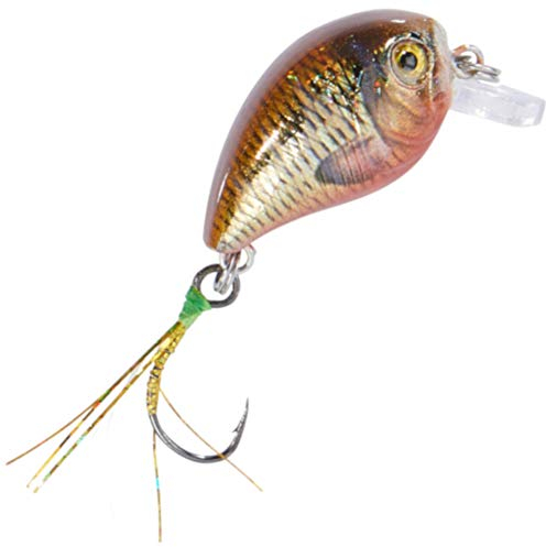 Balzer UV Confidential Baby Crank 2,8cm 2g - Forellenwobbler, Farbe:Rotfeder