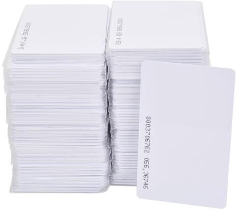 RFID 125 kHz närhets-ID-kort, TK4100 endast läsning, kan inte redigeras. Stöder ID Smart Card-åtkomstkontrollsystem, nyckelkort, medlemskort, personligt kort (200