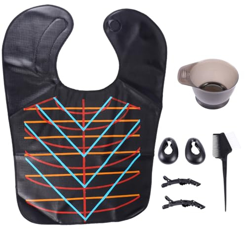 PRETYZOOM Kit de Tinte Cabello Herramientas de Plástico y Silicona, Seguro Desorden, Adecuado para Uso Diario y Peluquerías Profesionales