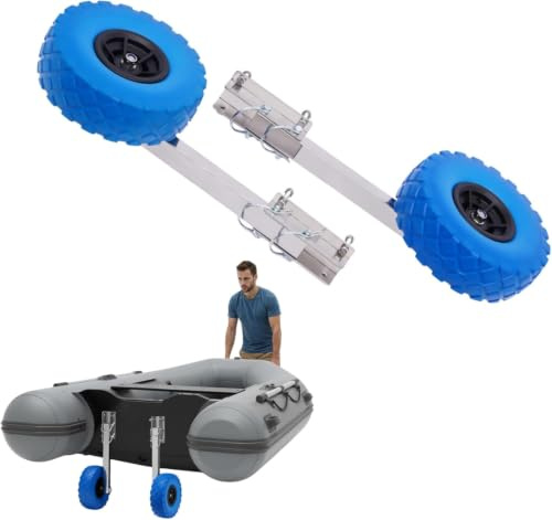 Chelngveo Bote inflable de hasta 150 kg, 25 cm, para barco inflable