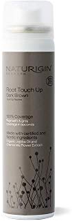 NATURIGIN Root Touch Up Spray Dark Brown - Ammonia-Free Gray Coverage, Quick Dry, Non-sticky & Water Resistant, 75ml