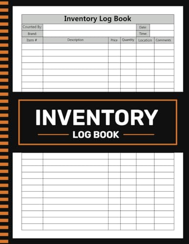 Inventory Log Book: Inventory Log Notebook for Small Business, Personal, and Household Use ( 105 Pages ''8.5x11'' Inches )