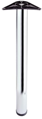 Centurion Adjustable Breakfast Bar Worktop Chrome Support Leg 60mm Polished 870mm-900mm