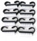 KGDUYC 8 PCS Brosse à Ongles, Brosse de Nettoyage à la Main pour Récurer Les Ongle Brosses à Ongles, Outil de Nettoyage pour Nail Art