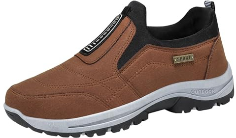 Scarpe estive da Uomo,Scarpe Running Corsa Scivolare Ginnastica Senza Lacci Jogging Trekking Comode Leggere Traspiranti Outdoor Sportive