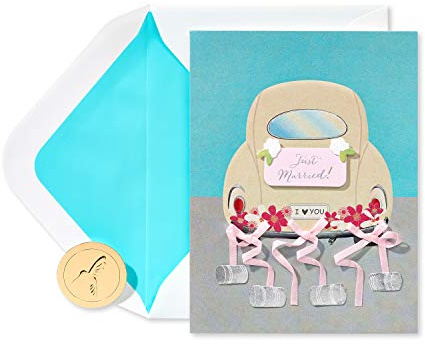 Papyrus Wedding Card (To Your Amazing Journey)