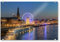 artboxONE Acrylglasbild 60x40 cm Städte Düsseldorfer Altstadt - Bild düsseldorf Architecture Architektur