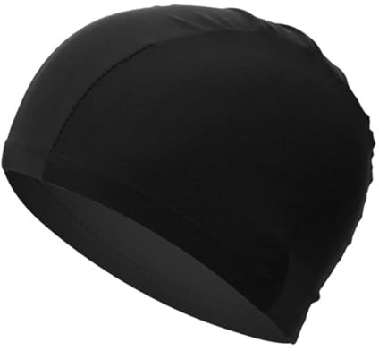 KQOZG Bonnet de Bain en Tissu – Confortable, Durable & Hautement Élastique pour Femme & Homme
