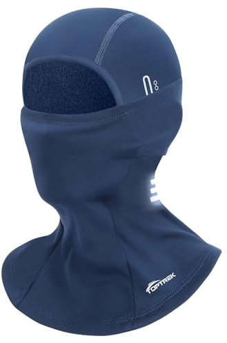 toptrek Balaclava vinter, vindtät varm stormmask, balaclava för utomhussport cykling snowboard skidåkning motorcykel, andningsbar skidmask för män och kvinnor, marinblå