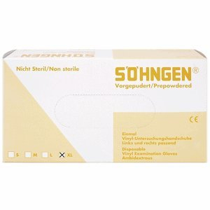 Söhngen Schutzhandschuhe Vinyl extragroß leicht gepudert VE=100 Stück