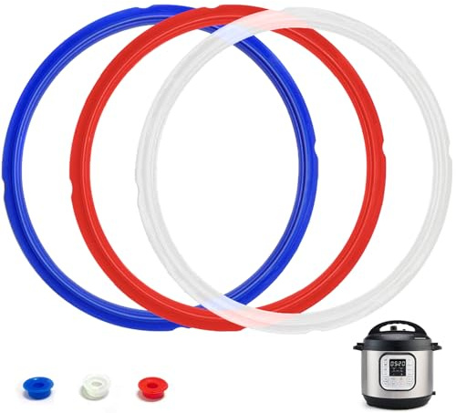 Fuator Sealing Ring for Instant Pot With Float Valve Caps 6Qt 3 Pack