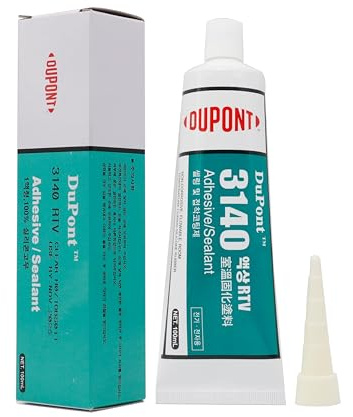 Dowsil 3140 RTV 100ml Sigillante Traslucido per Schede Elettriche Assemblaggi Batteria Cura a Temperatura Ambiente Smorzamento Vibrazioni Dow Corning 3140 Basso Stress Resistenza al Fuoco