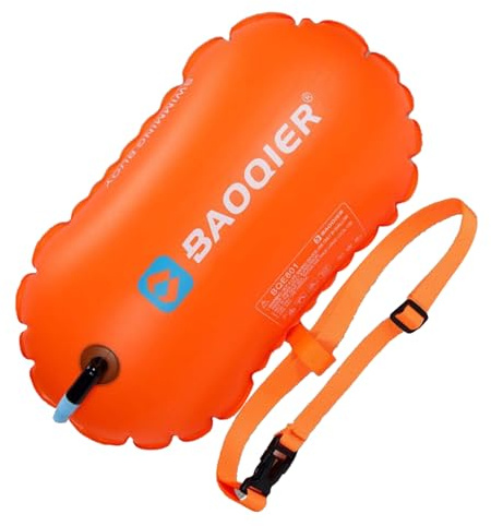 keloppasit Bouée De Natation Eau Libre,Bouée De Sauvetage À Taille Réglable | Équipement De Nage pour Adultes Eau Libre Plage Lac Pêche sous-Marine