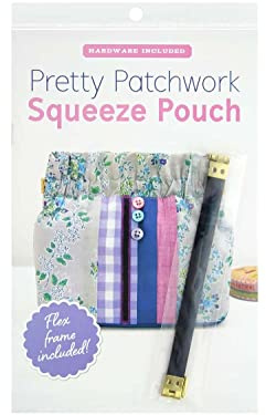 Pretty Patchwork Squeeze Pouch Kit: Flex frame included!