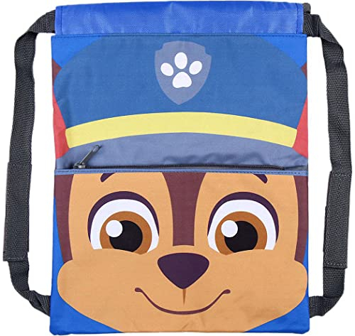 CERDÁ LIFE'S LITTLE MOMENTS Saco de Paw Patrol-Licencia Oficial Nickelodeon para Niños, Azul, Mochila Infantil Recomendada 3-6 años